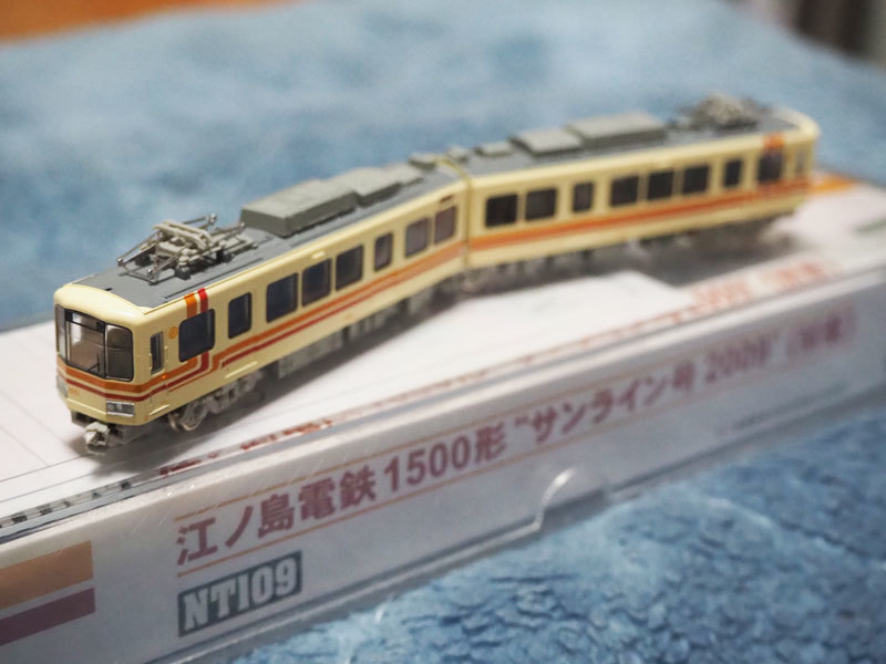MODEMO NT109 江ノ島電鉄（江ノ電）1500形“サンライン号2009”（M車）