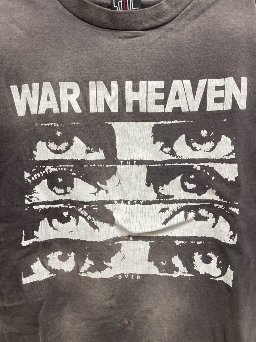 SAINT MICHAEL M×××××× TEE セント マイケル 長袖Tシャツ Eyes WIH WAR 
