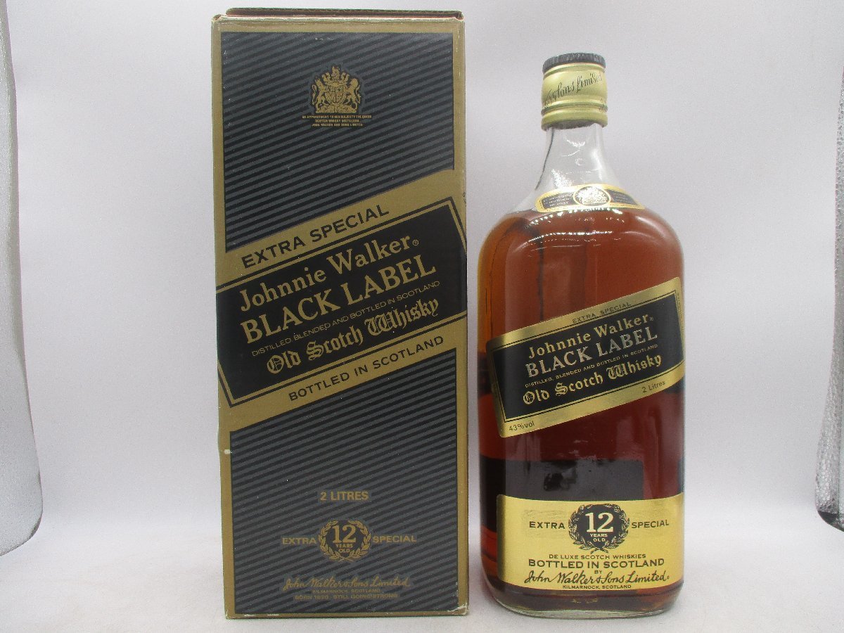 ウイスキー Johnnie Walker BLACK LABEL ジョニー ウォーカー 黒