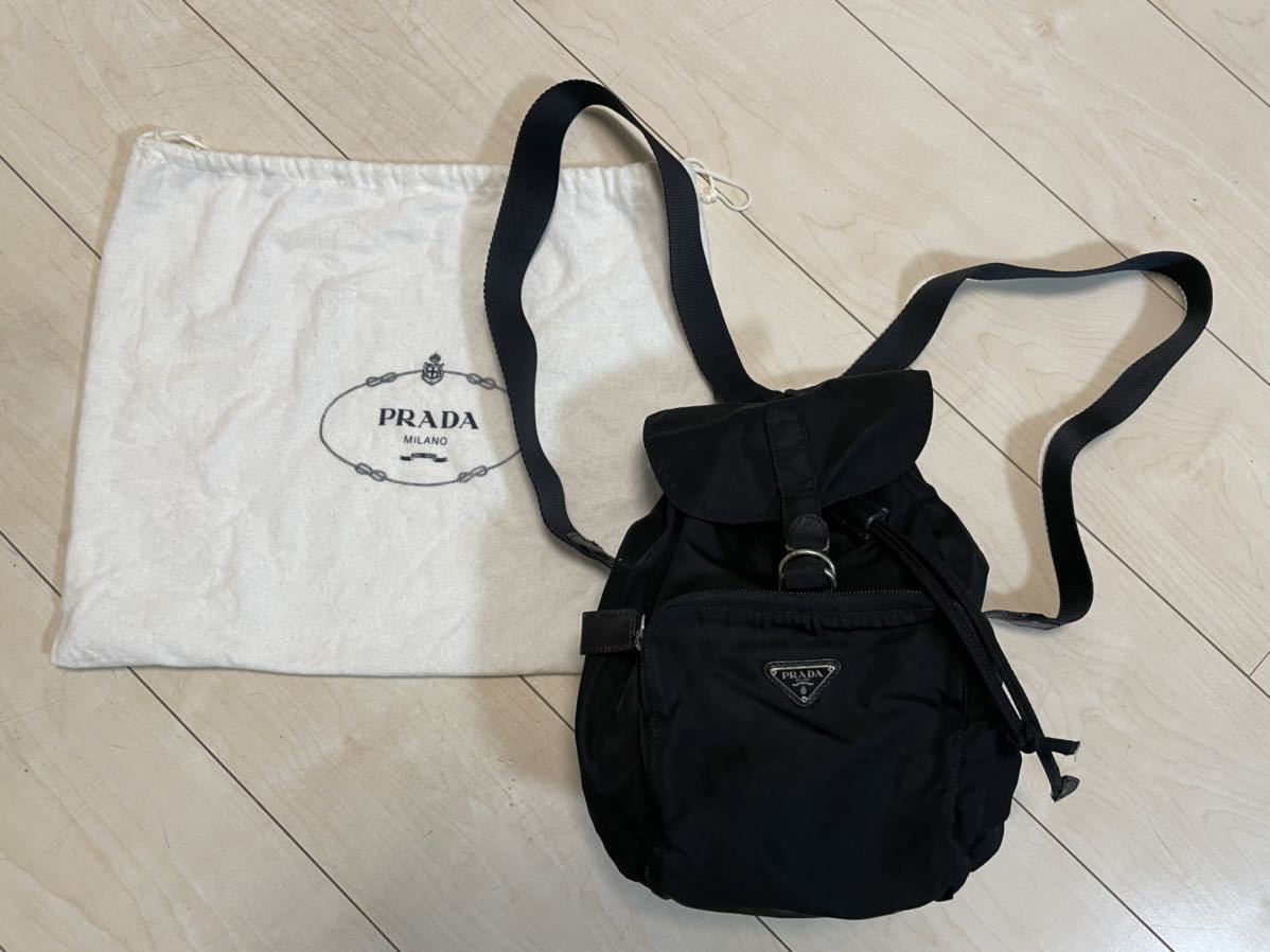 Prada ミニ prada バックパック プラダ PRADA ナイロン ミニリュックの