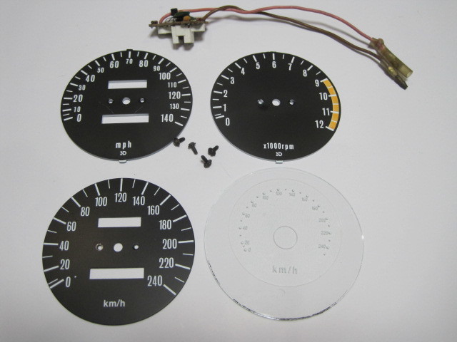 カワサキZ系メーターパネルZ1Z2 KZ1000MK2 Z1R Z900SUPER4 Z750FX