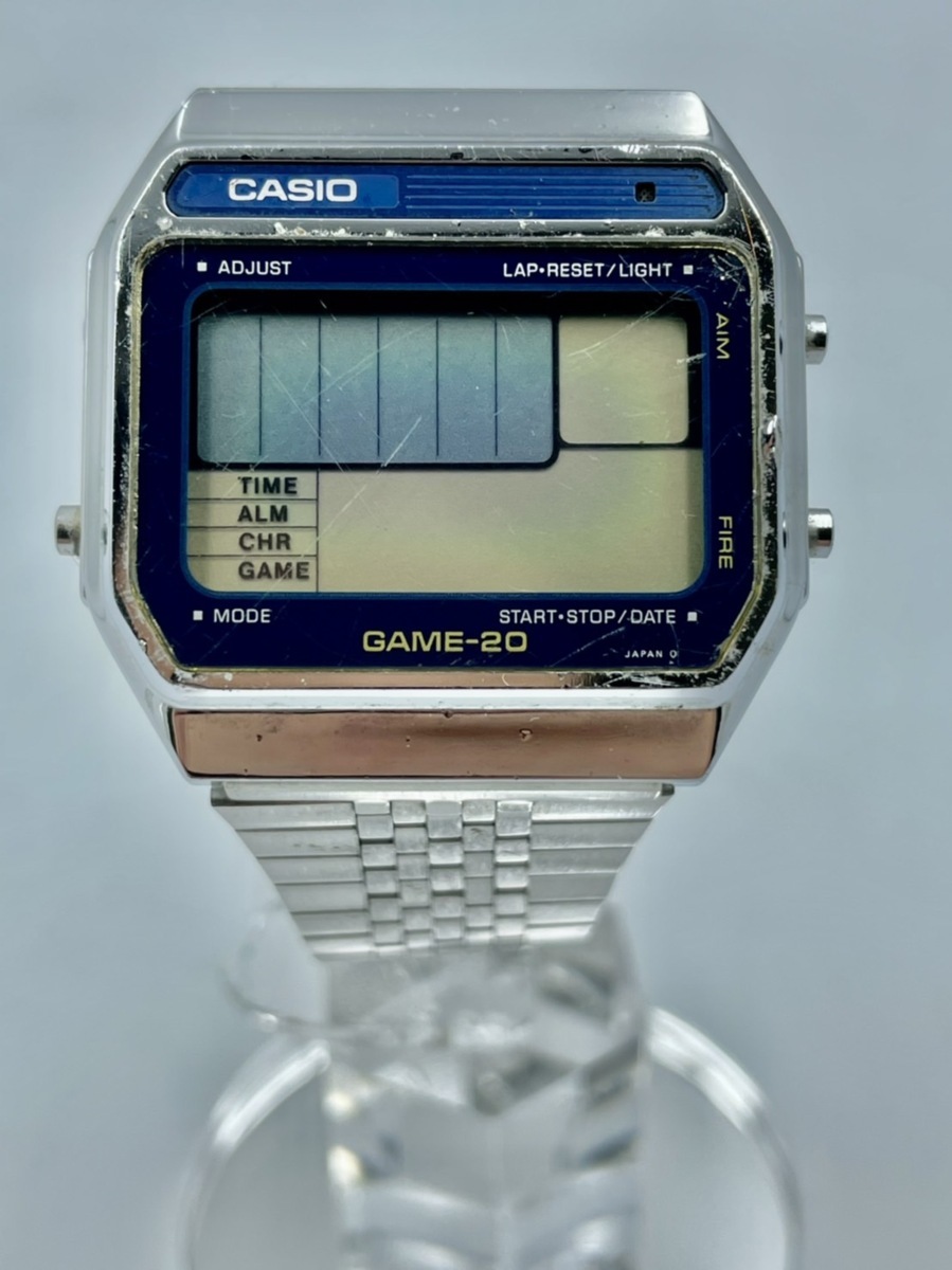 CASIO カシオ GM-20 GAME-20 ゲームウォッチ デジタル クォーツ 腕時計 
