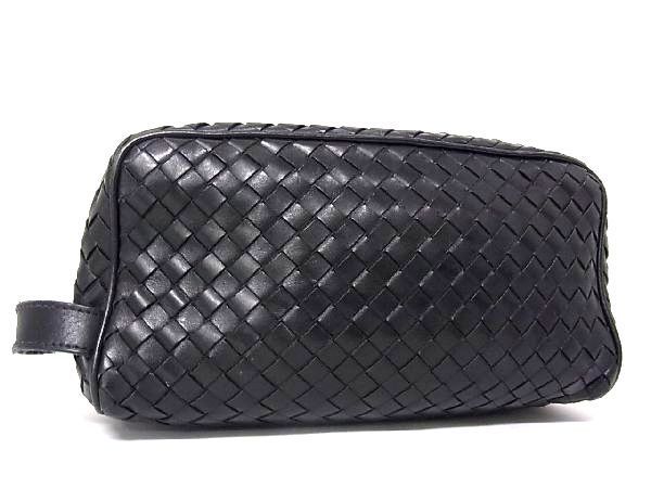 1円 BOTTEGA VENETA ボッテガヴェネタ イントレチャート レザー