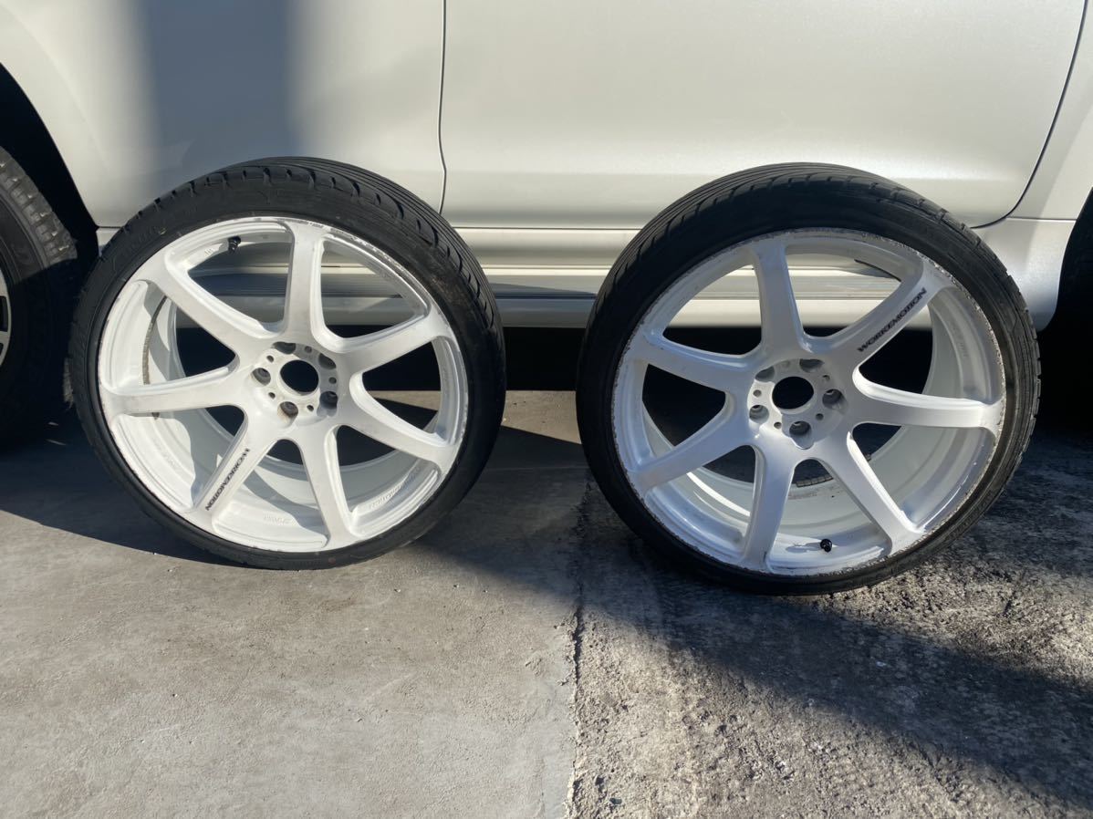 WORK EMOTION EMT-T7R 19インチ 廃盤品 ワーク エモーション 19x9.5 