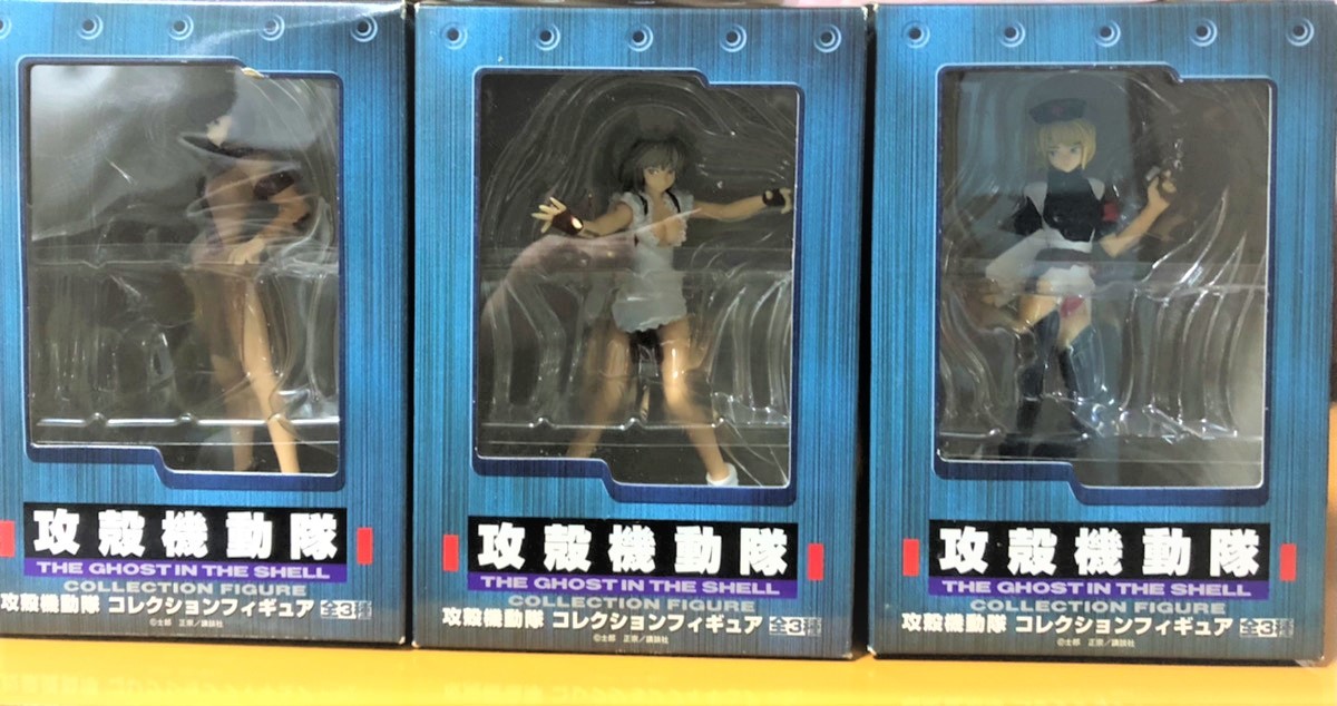 激レア 攻殻機動隊 コレクションフィギュア 草薙素子 包田那珠美 殿田萌 全３種セット コミック アニメ 売買されたオークション情報 Yahooの商品情報をアーカイブ公開 オークファン Aucfan Com