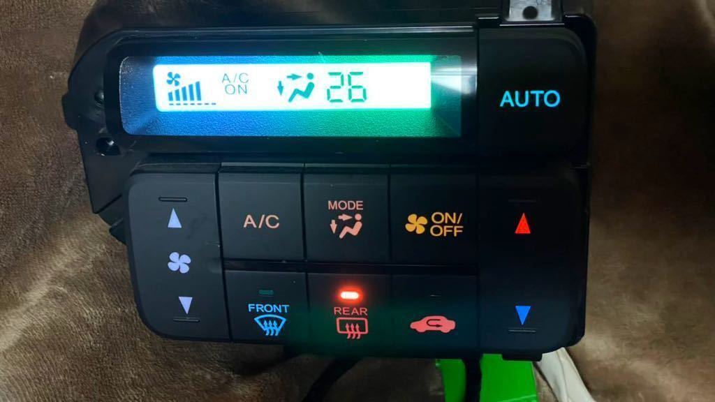 JJ1 JJ2 N-VAN Nバン 専用 LED打ち替え済み エアコンパネル レインボー