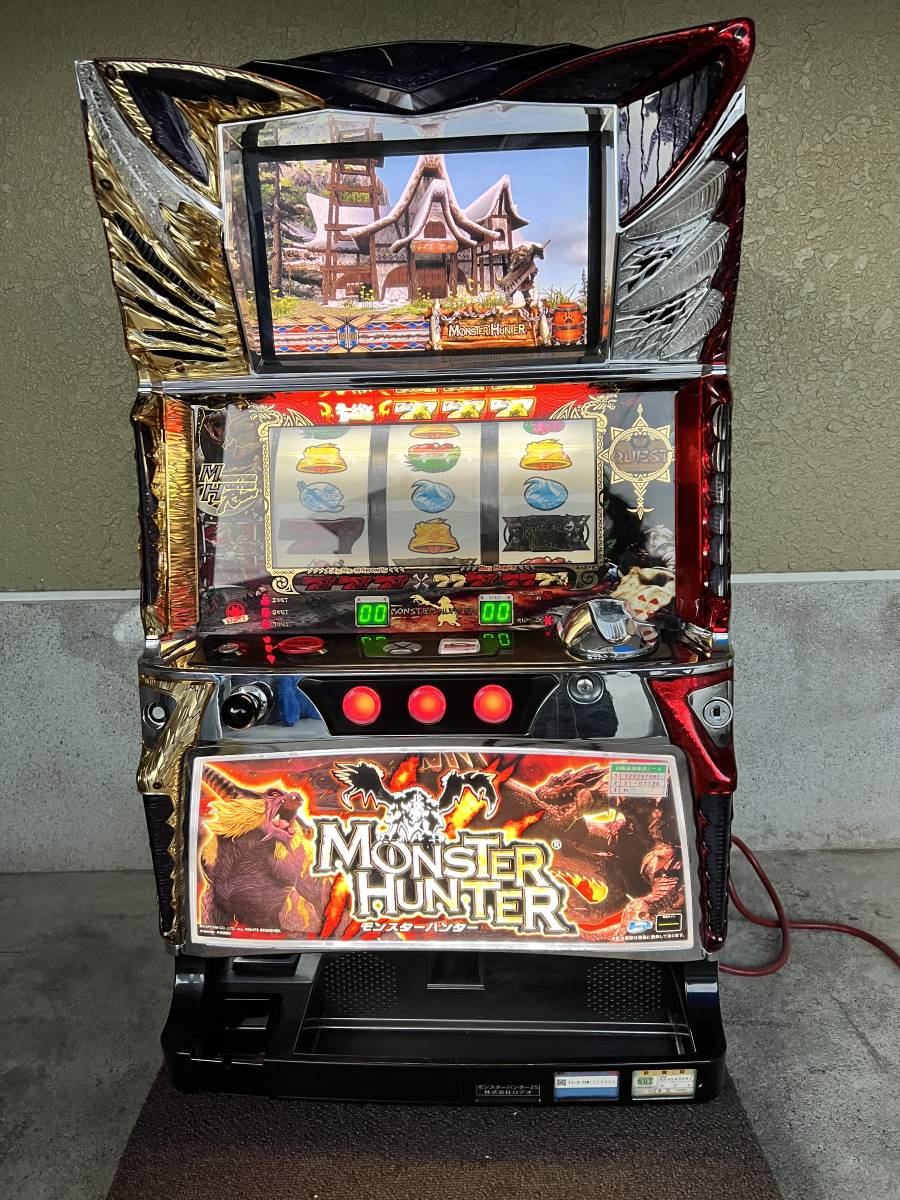 初代 パチスロ モンスターハンター - モンスターハンターZS 実機