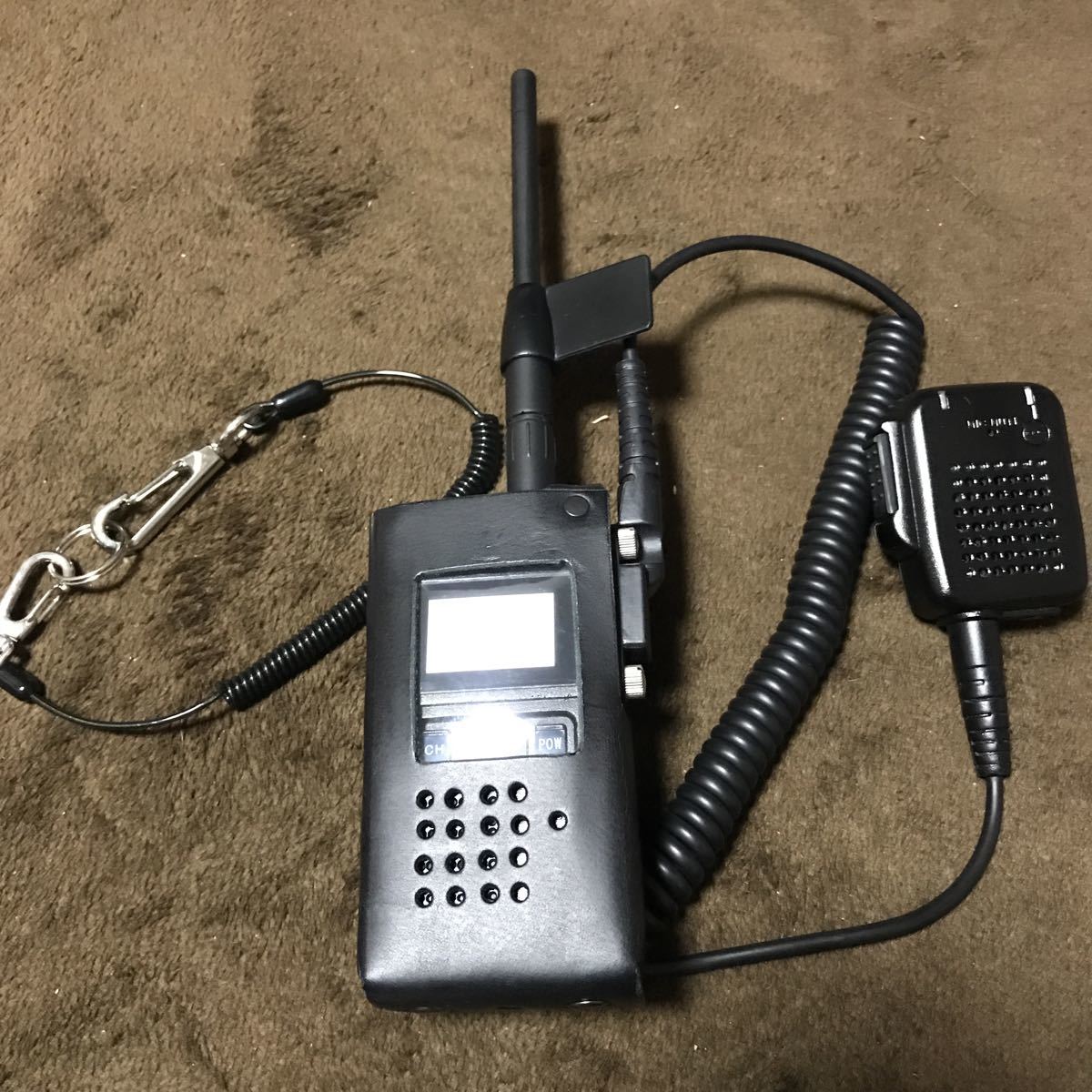 大坪技研　PSW無線機　モックアップ コレクターズアイテム】PSW-1形無線電話装置 ORI大坪技研 マイク