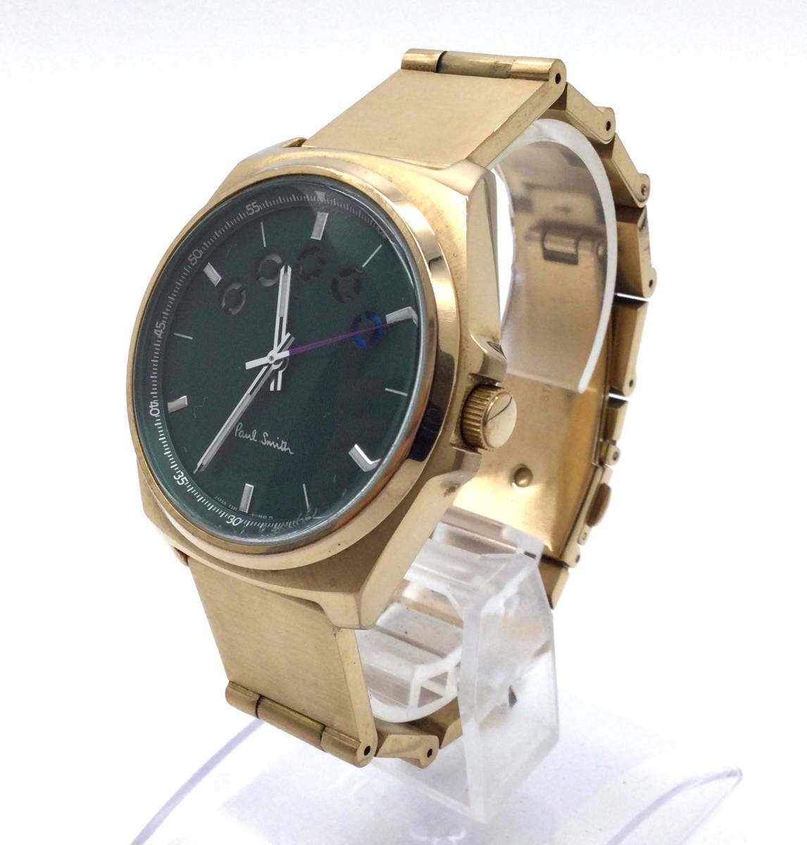 ポールスミス 腕時計 文字盤 グリーン Bookteen Net