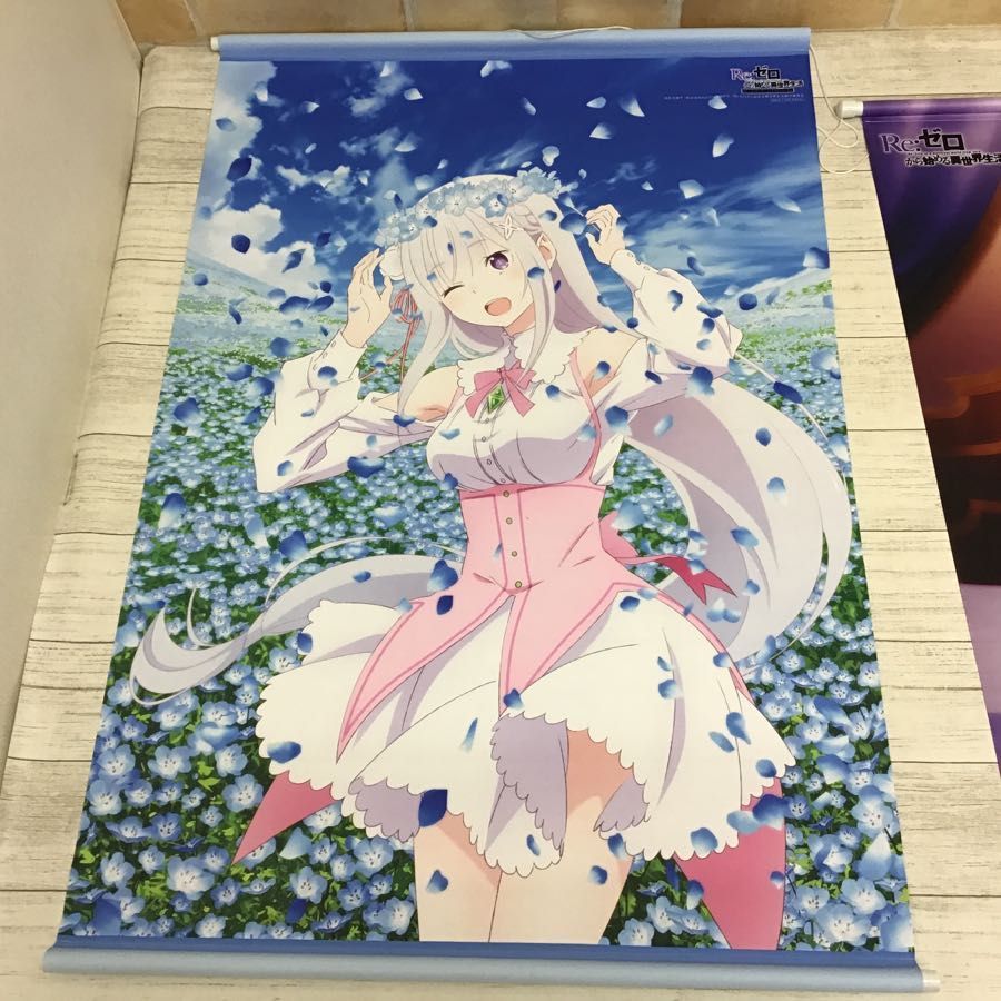 Re:ゼロ レム バレンタインVerタペストリー 現状】Re:ゼロから始める異世界生活 DEATH OR KISS アニメイト特典
