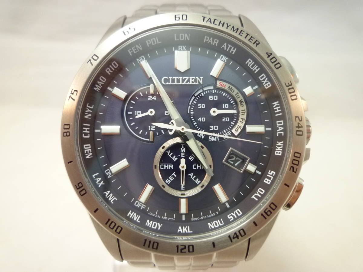 ◇腕時計祭◇〔稼働品〕CITIZEN シチズン ECO-DRIVE エコドライブ F660 
