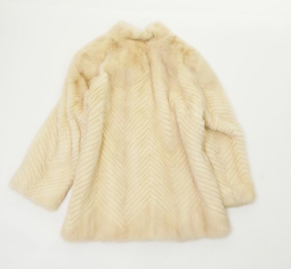 GJ8287#【最高級毛皮】FUR Stiffany by OSFUR/オズファ―*パールミンク 