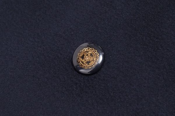 GJ8219 クレモナ/Cremona モードバリエ 総カシミヤ ロングコート ダブルブレスト 飾りボタン ダークネイビー系 レディース サイズ9(Mサイズ)|売買されたオークション情報、yahooの商品情報をア