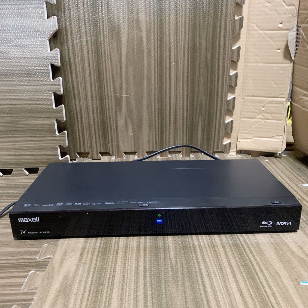 【格安，安い】 あ-2046 maxell マクセル BIV-R521 BDレコーダー 2014年製 現状品(ブルーレイレコーダー)｜売買されたオークション情報、yahooの商品情報をアーカイブ公開 - オークファン その他