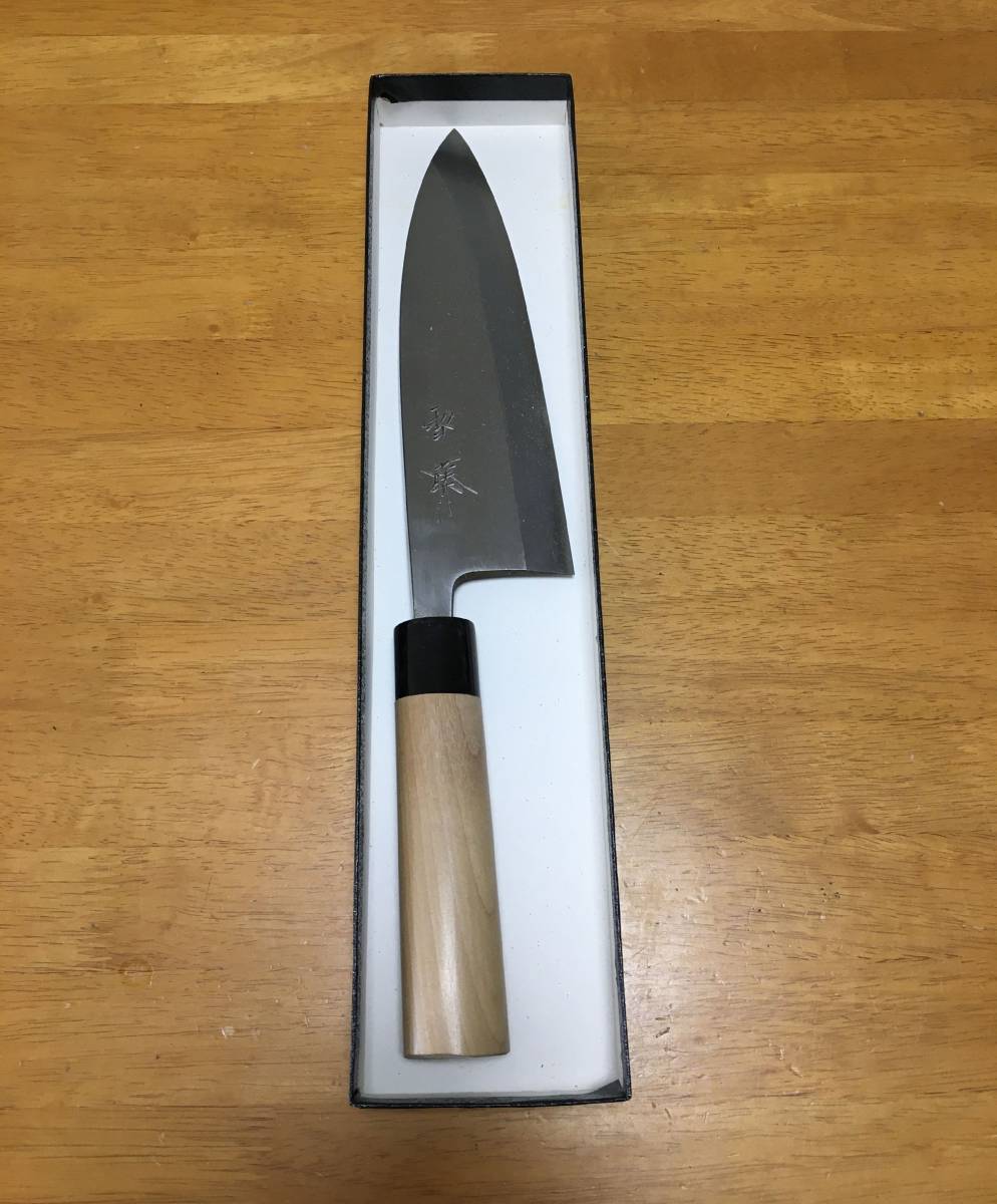 出刃包丁　相出刃　雪藤　刃渡：21cm