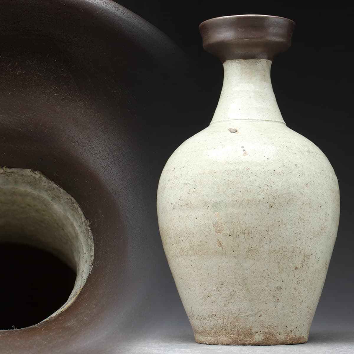 李朝 朝鮮美術 徳利 - 高麗白磁 朝鮮 Yahoo!オークション 朝鮮古陶磁器 