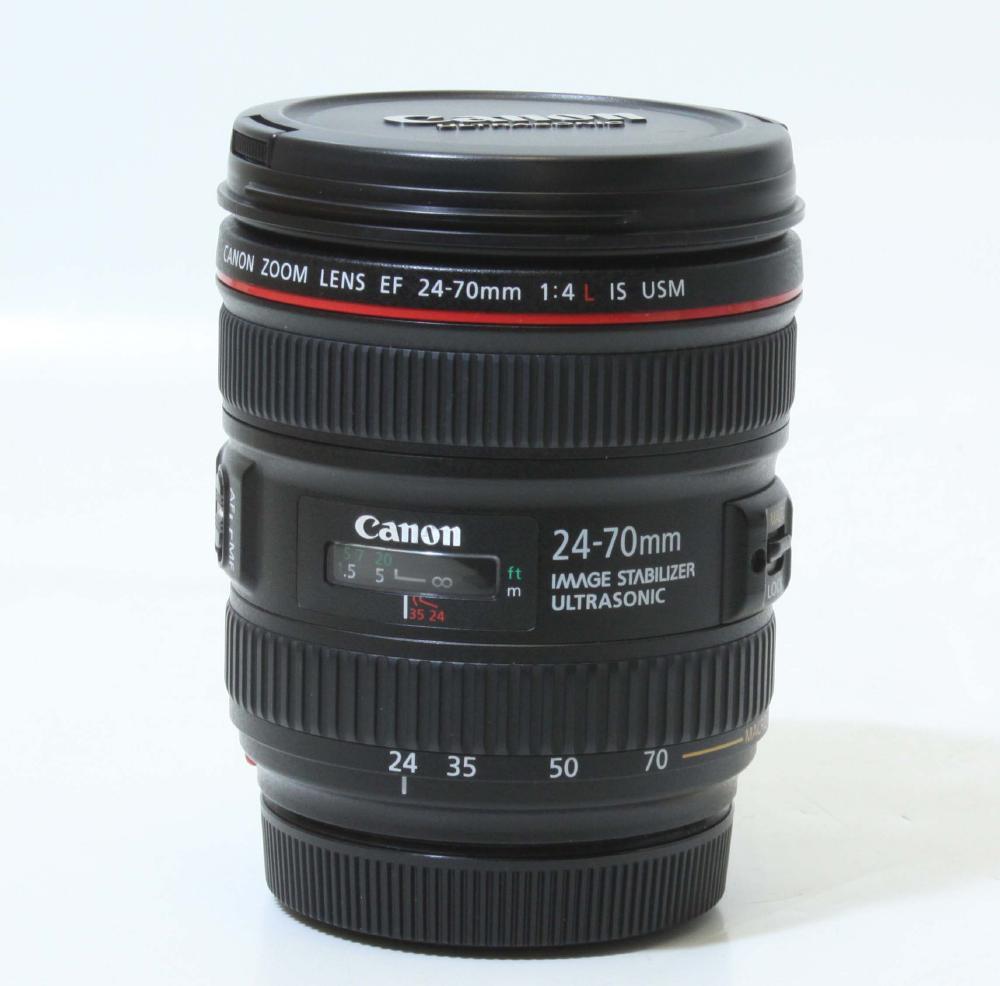 ★1円～！ Canon (キヤノン) EF24-70mm F4L IS USM ★美品・正常作動品 (oa28-32) EF 24-70mm USM USMオークション開催中 １円出品 F4