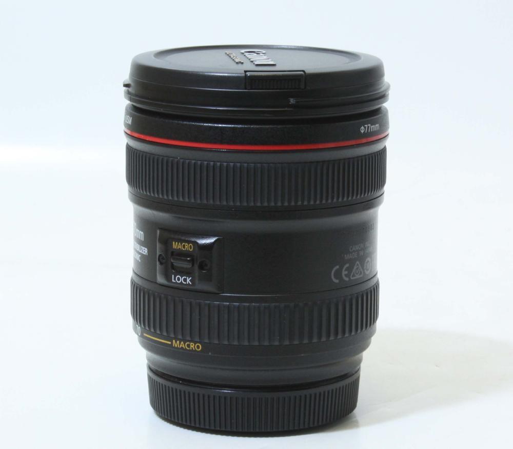 ★1円～！ Canon (キヤノン) EF24-70mm F4L IS USM ★美品・正常作動品 (oa28-32) EF 24-70mm USM USMオークション開催中 １円出品 F4