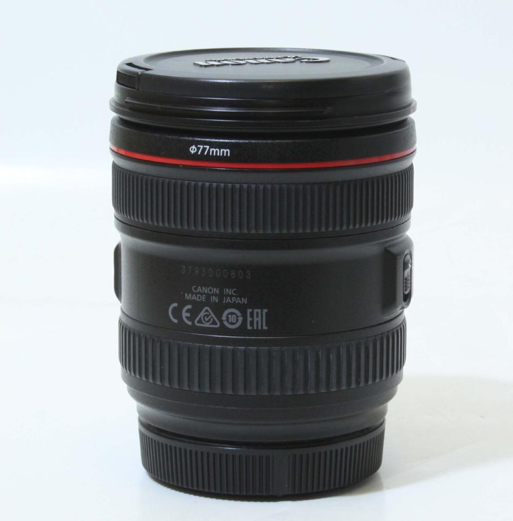 ★1円～！ Canon (キヤノン) EF24-70mm F4L IS USM ★美品・正常作動品 (oa28-32) EF 24-70mm USM USMオークション開催中 １円出品 F4