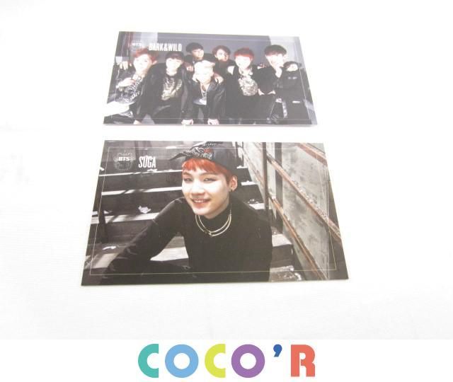 BTS - 防弾少年団 & DARK CD WILD ポストカード DARK＆WILD 購入
