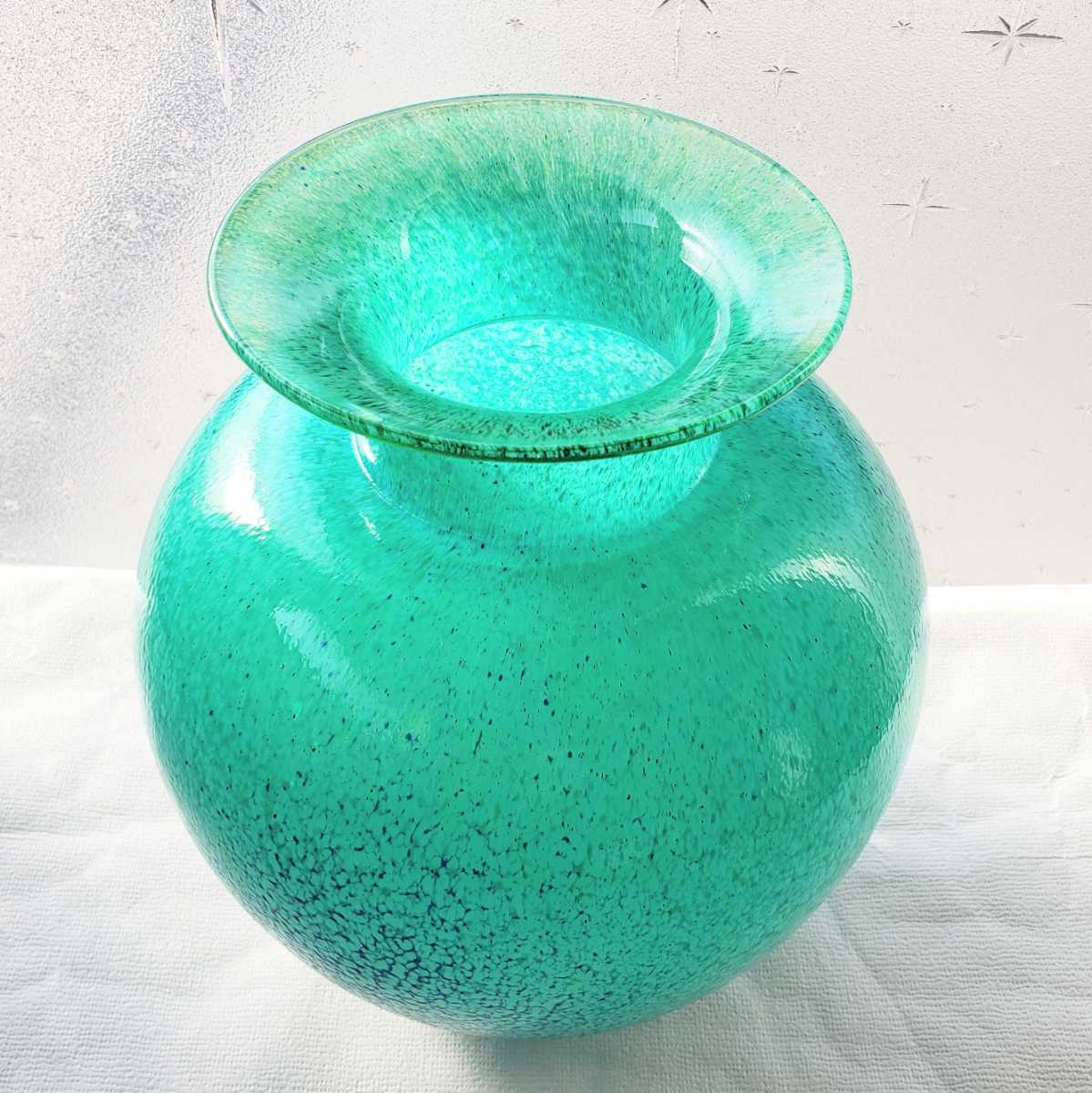大値下げ◇岩田硝子 花瓶◇IWATA GLASS【絲韻】岩田久利 作品◇共