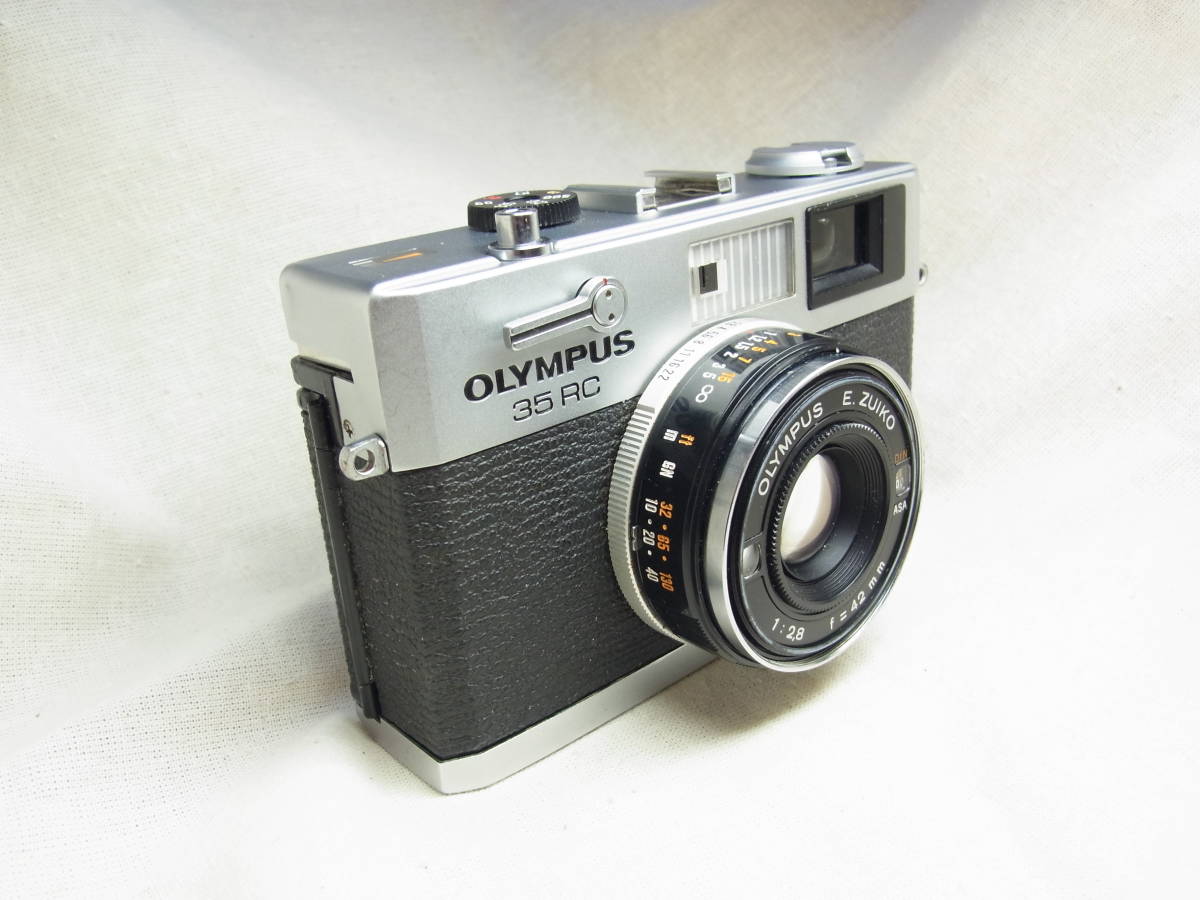 OLYMPUS 35 RC 動作確認済み オート動作 モルト交換 状態良好です 0