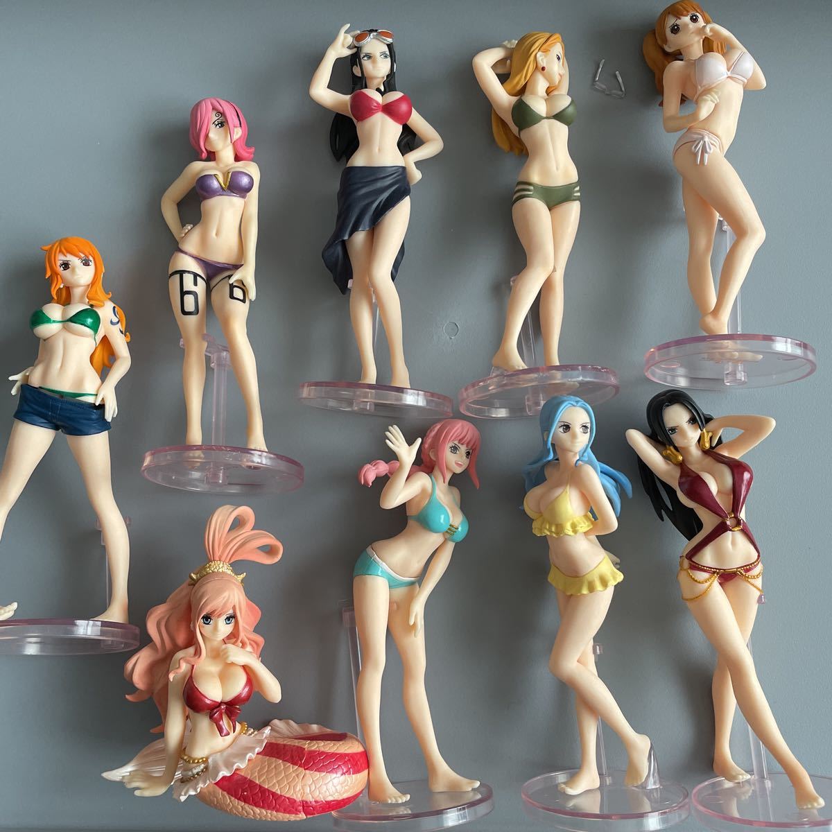 ワンピース ガシャポートレイツ 9体セット ナミ ロビン ビビ 