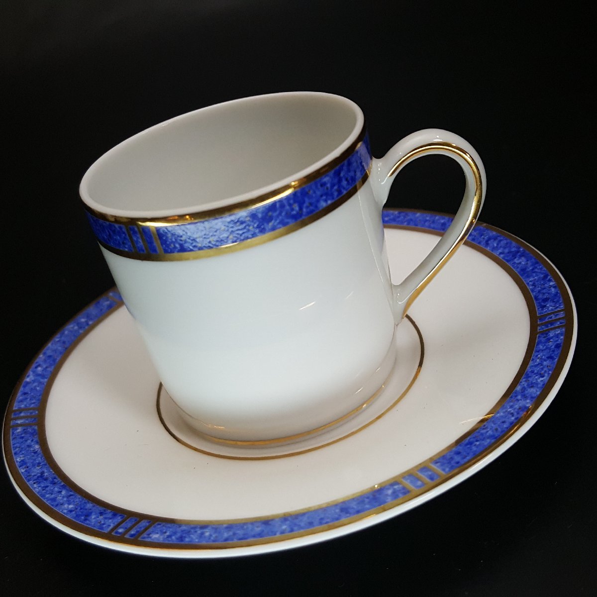宝蔵】BERNARDAUD ベルナルド 金彩デミタスカップ6客セット LIMOGES 