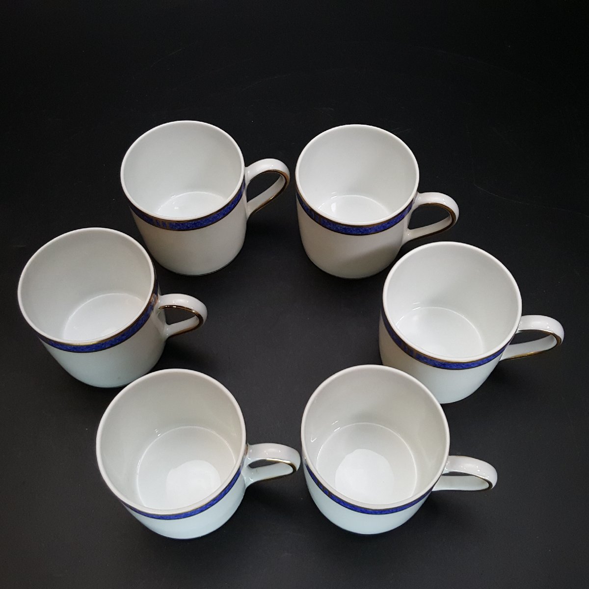 宝蔵】BERNARDAUD ベルナルド 金彩デミタスカップ6客セット LIMOGES 