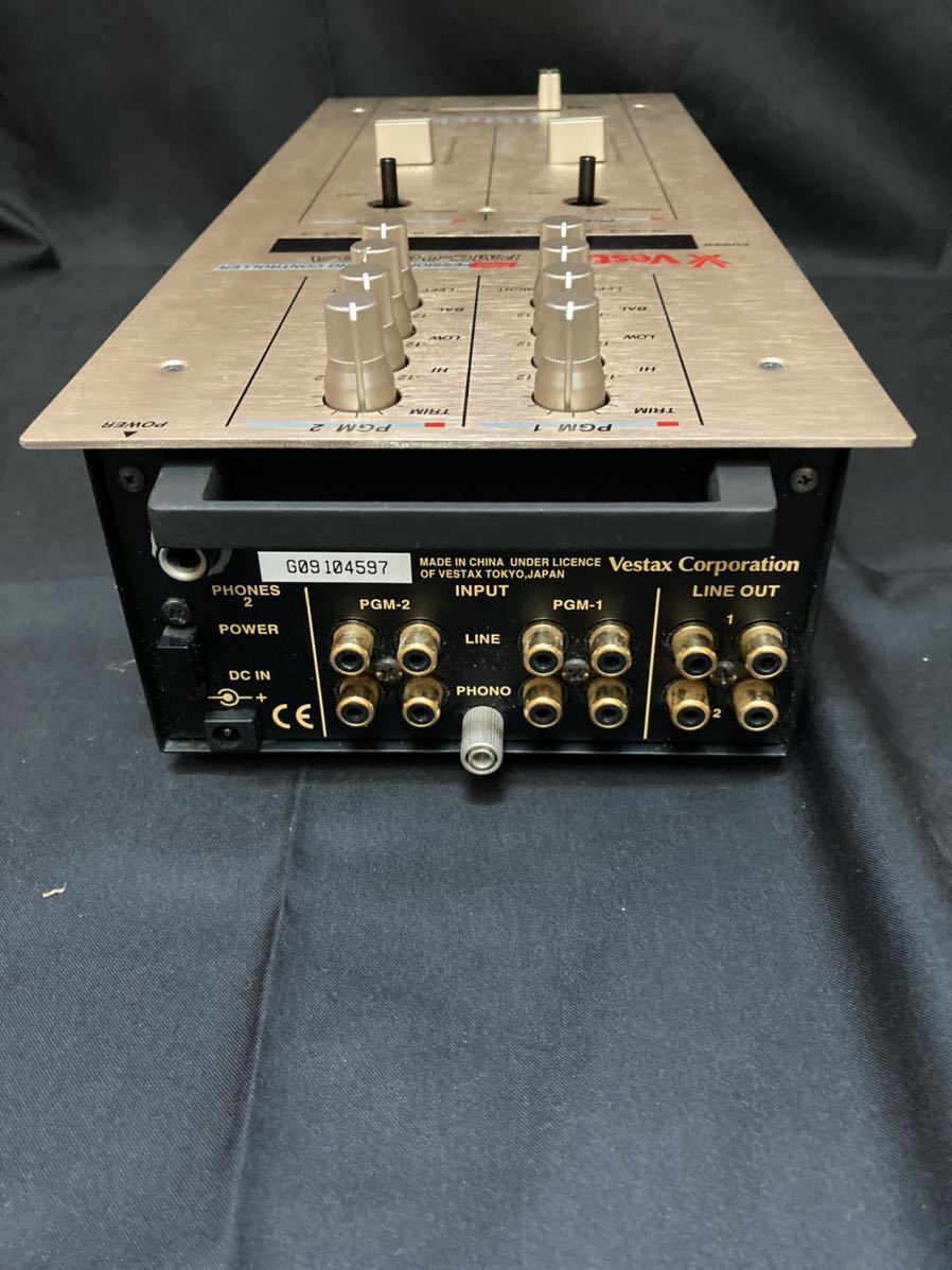 Vestax PMC-06 Pro A DJミキサー　通電確認済み ☆即決☆ Vestax ベスタクス 【 PMC-06 Pro A 】 DJミキサー 通電確認