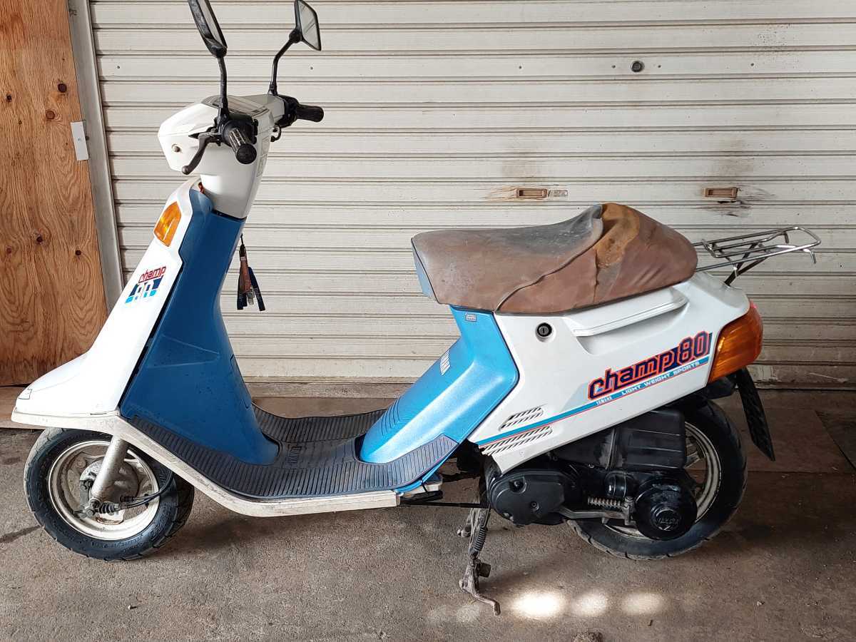 ヤマハ チャンプ80 2gm 実働車両 1円スタート 51cc 125cc 売買されたオークション情報 Yahooの商品情報をアーカイブ公開 オークファン Aucfan Com