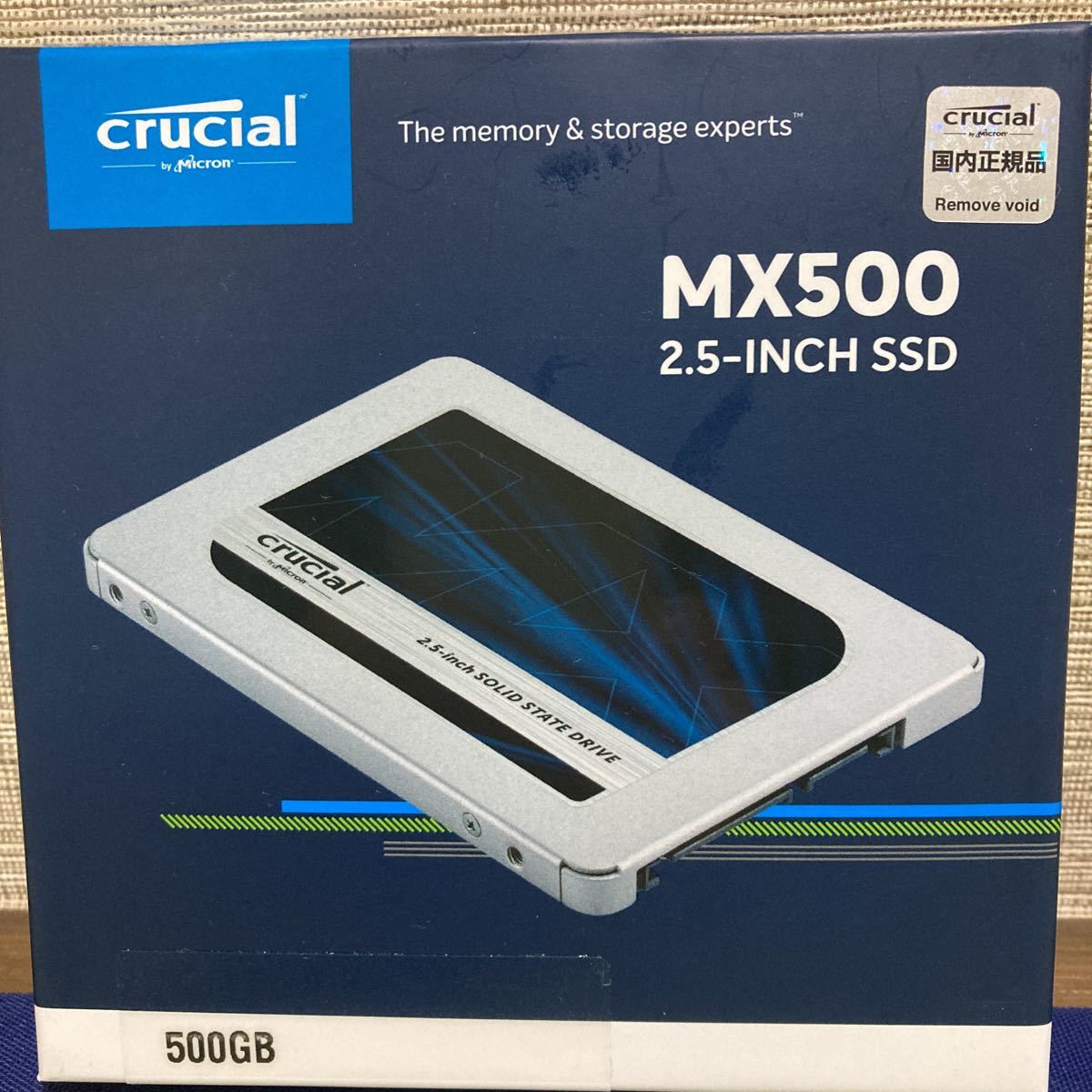 Crucial MX500 SATA 500GB 2.5-inch 7mm SSD | Drive, Solid State 