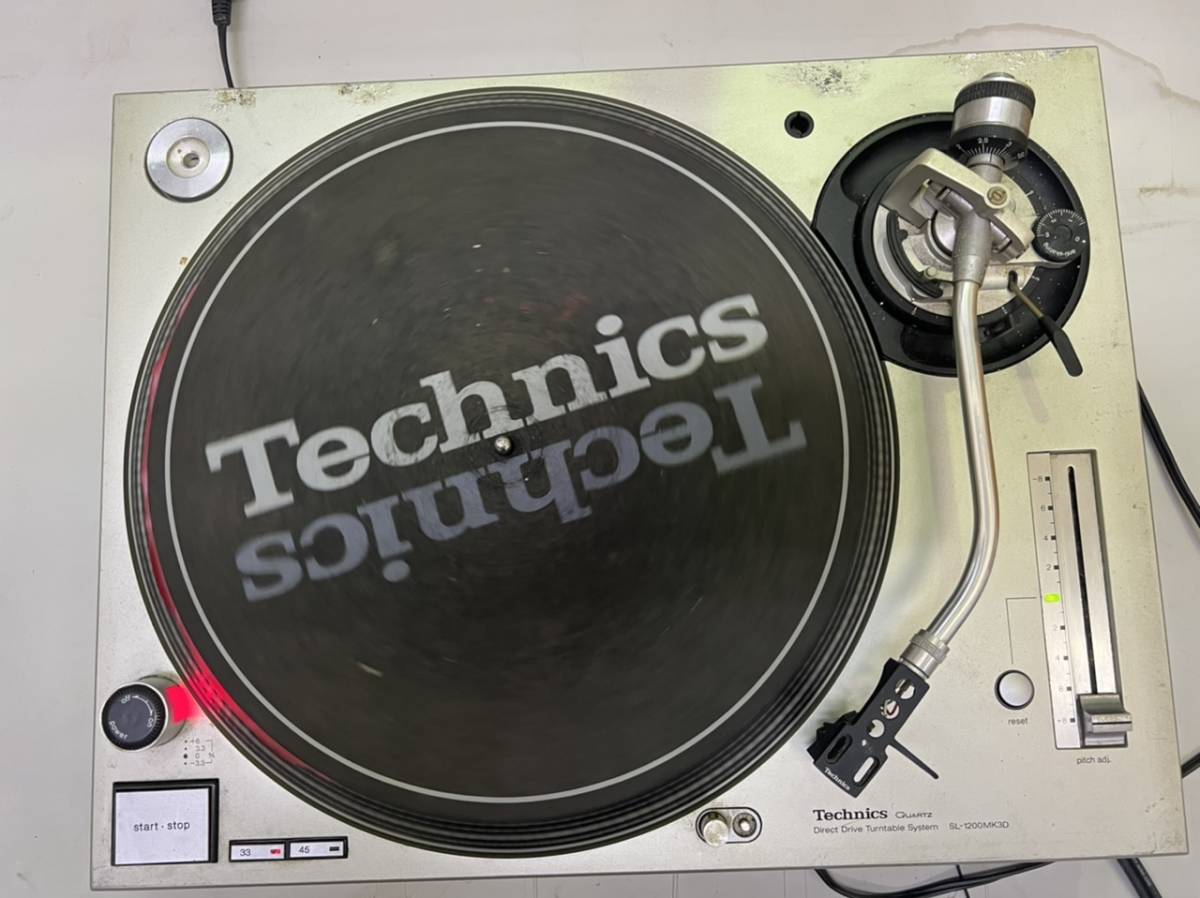 ターンテーブル Technics SL-1200MK3D ジャンク Technics ターン
