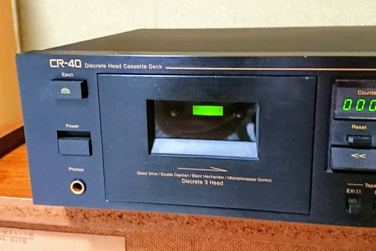 Nakamichi CR-40 ナカミチ カセットデッキ 動作品｜Yahoo!フリマ