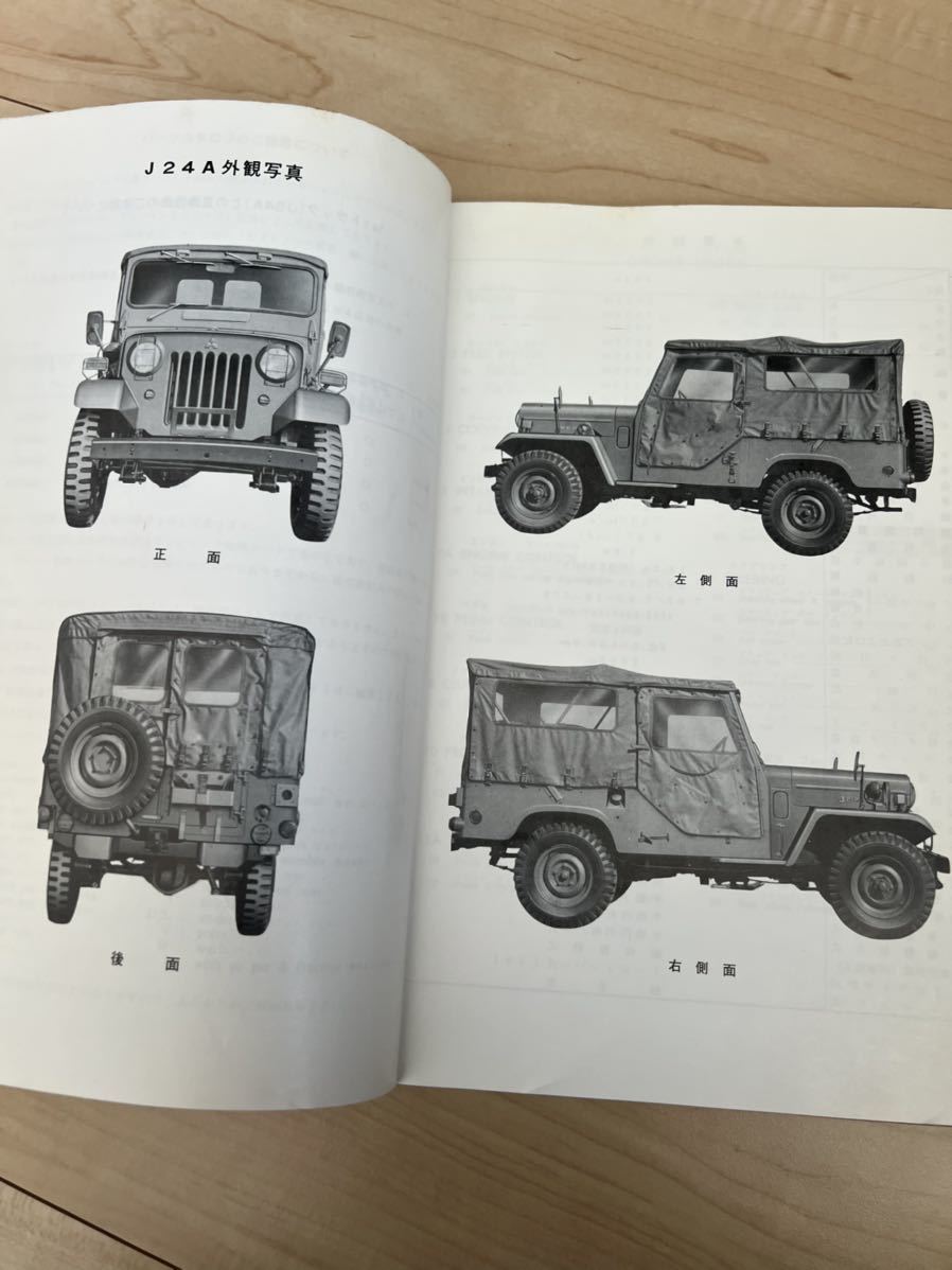 希少 三菱 旧車 三菱ジープ j24 J20.J30 J32 J3R J38・J58・J54・J46