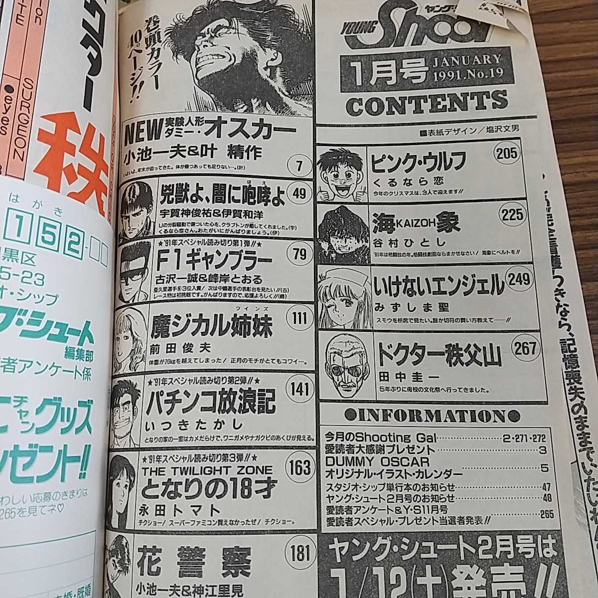 ヤング シュート Youngshoot 平成3年1月1日 1991年 かとうれいこ シミあり 実験人形ダミー オスカー ピンク ウルフ 青年 売買されたオークション情報 Yahooの商品情報をアーカイブ公開 オークファン Aucfan Com