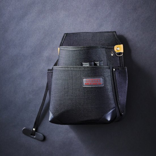 ＫＮＩＣＫＳ　ニックス　超軽量２段腰袋　ＫＢ－２１４ＮＳ | ニックス KB-214NS KINCKS超軽量3段600D生地腰袋 超軽量3段600D生地腰袋 ウエダ金物公式サイト