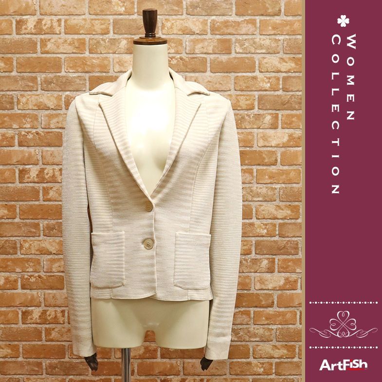 1円/春夏/MISSONI/IT44サイズ/ミラノリブ ニット ジャケット