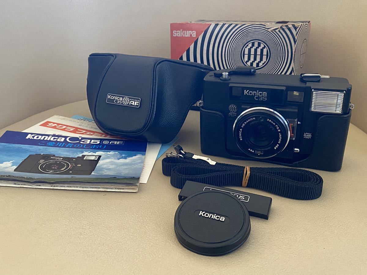 C35 AF Konica 整備済保証付 完動 リミテッドモデル ☆ Konica C35 AF