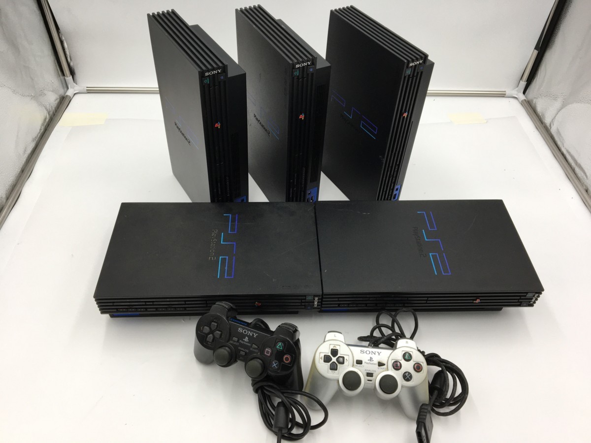 全国無料，正規品 SONY ソニー PS2 Playstation2 5台/コントローラー付きセット SCPH-50000 他 まとめ売り品 0131 2(本体)｜売買されたオークション情報、yahooの商品情報をアーカイブ公開 - オークファン 本体、アクセサリー