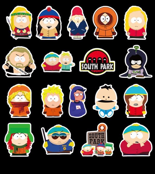 サウスパーク South Park 新柄 アメコミ アメリカアニメ キャラクター ステッカー50枚 ステッカー デカール 売買されたオークション情報 Yahooの商品情報をアーカイブ公開 オークファン Aucfan Com
