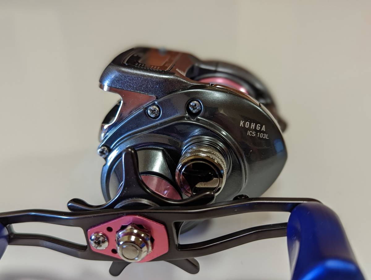 DAIWA(ダイワ） 紅牙 ICS 103L （左ハンドル）SLP WORKSハンドルノブ