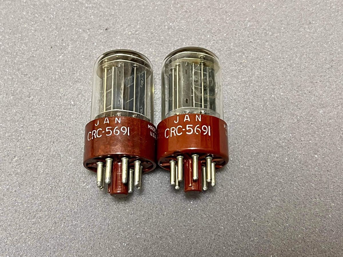 テレフンケン＞Telefunken 6211/ECC802S NOS 同ロット ◇マーク有 ペア