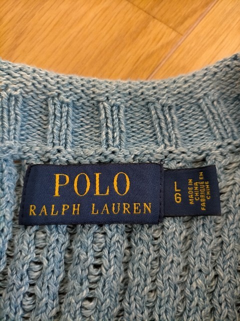状態良好 POLO RALPH LAUREN ポロラルフローレン インディゴ染め 