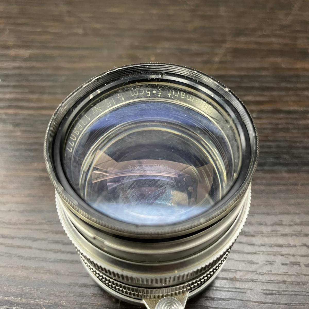 T3165(023)‐105/IR40000　ライカレンズ　Summarit f=5㎝　1:1.5　Nr　1368077　 T3165(023)‐105&frasl;IR40000 1:1.5 Nr 幻のライカレンズを忠実に 世界限定300本、国内正規流通は17本幻のライカレンズを忠実に F3.5-4.5&frasl;11