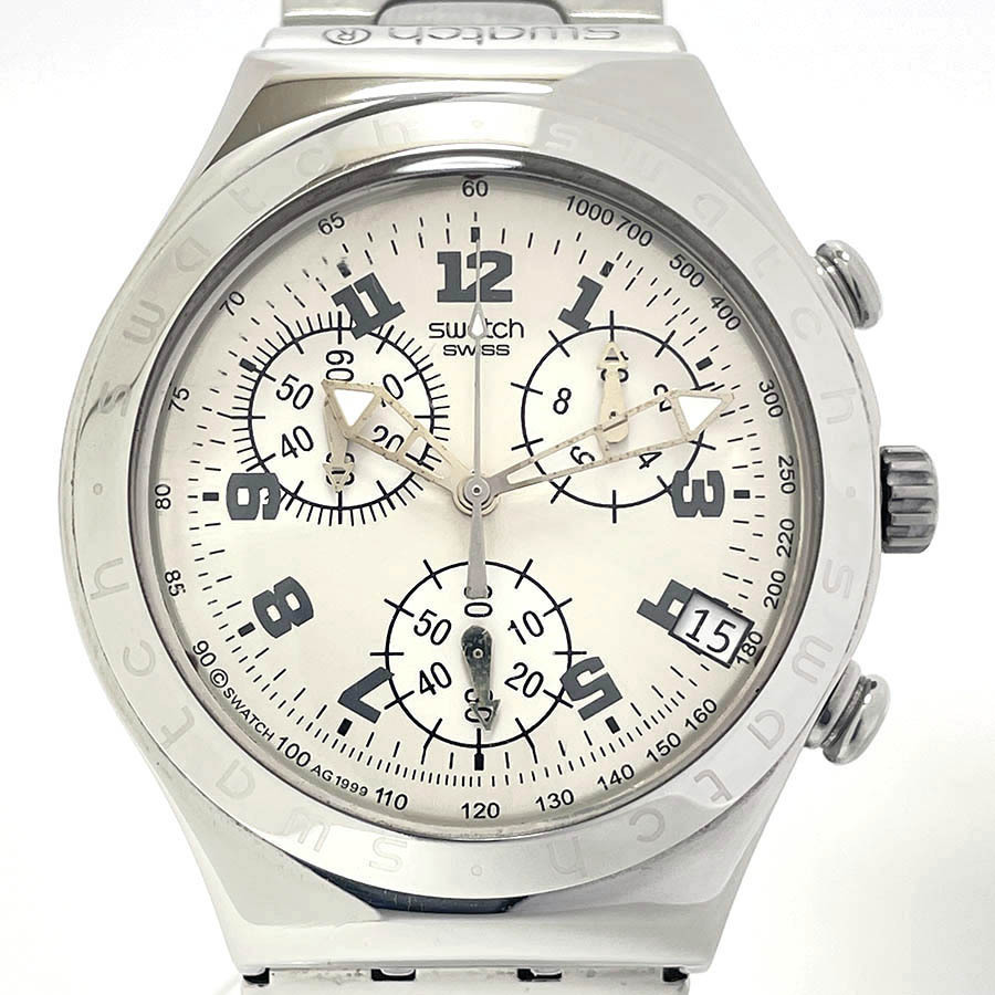 Swatch IRONY Chrono 腕時計　スウォッチ　アイロニークロノ ABランク】SWATCH IRONY CHRONO スウォッチ アイロニー クロノ クロノ