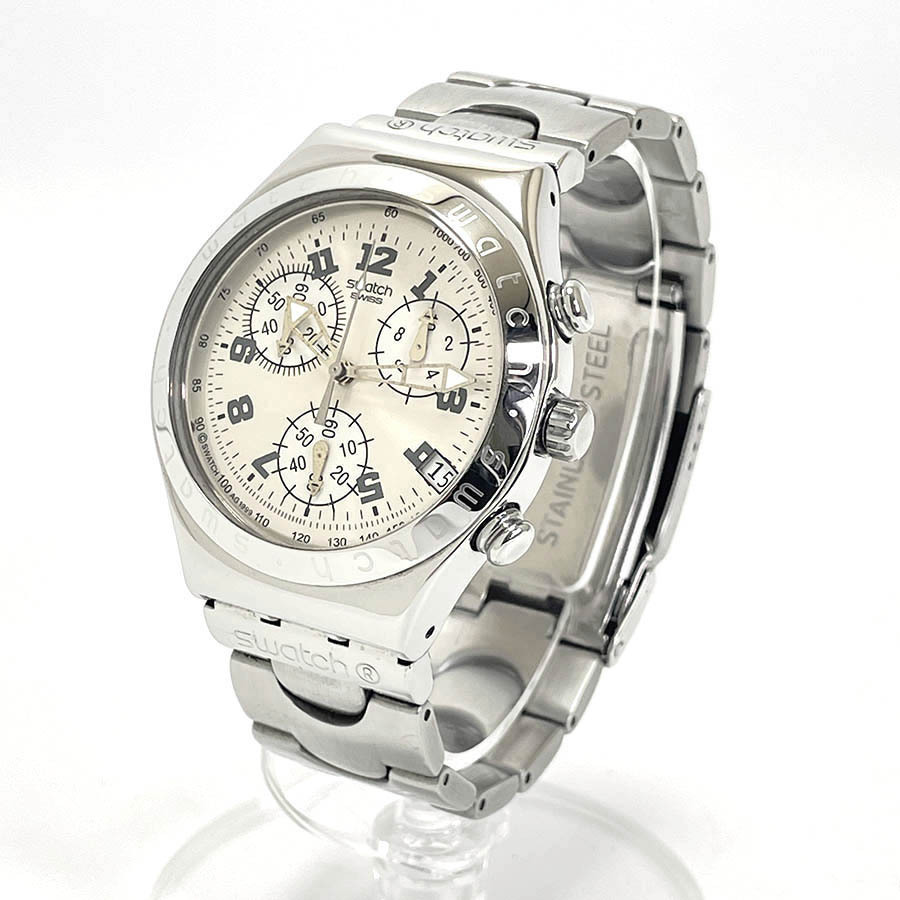 ABランク】SWATCH IRONY CHRONO スウォッチ アイロニー クロノ クロノ