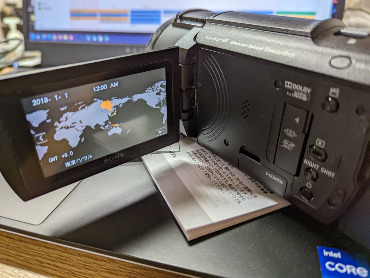 FDR-AX60 SONY 4K Handycam Sony Camera Camcorder Black - | eBay 