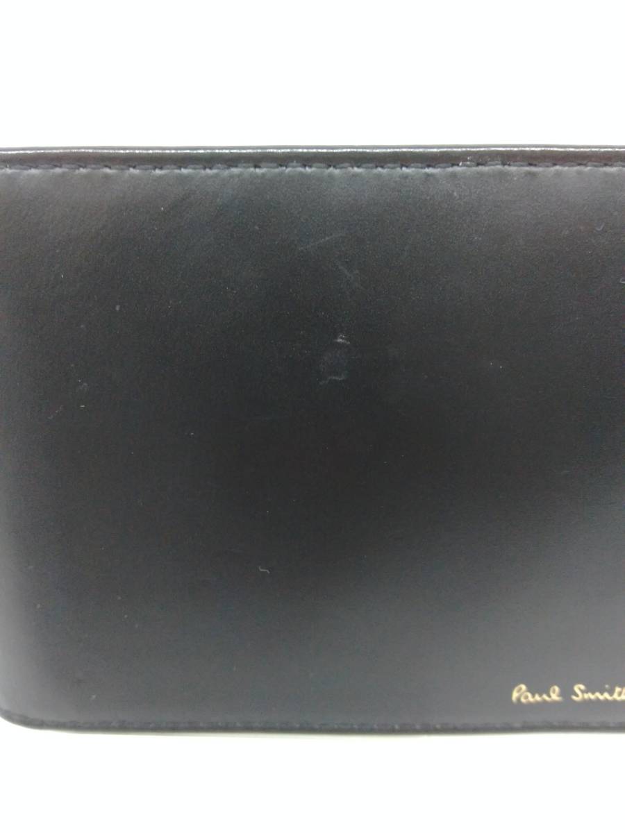 ☆ PAUL SMITH ポールスミス 二つ折り財布 マネークリップ 札ばさみ