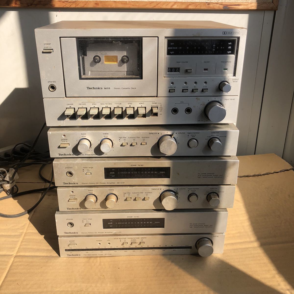 Technicsテクニクス SU-C01,SE-C01,ST-C01 アンプ Yahoo!オークション